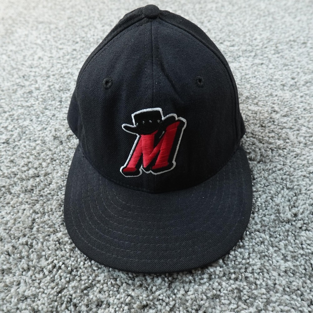 VTG High Desert Mavericks Hat Cap Mens 6 7/8 New Era Wool Minor League Baseball